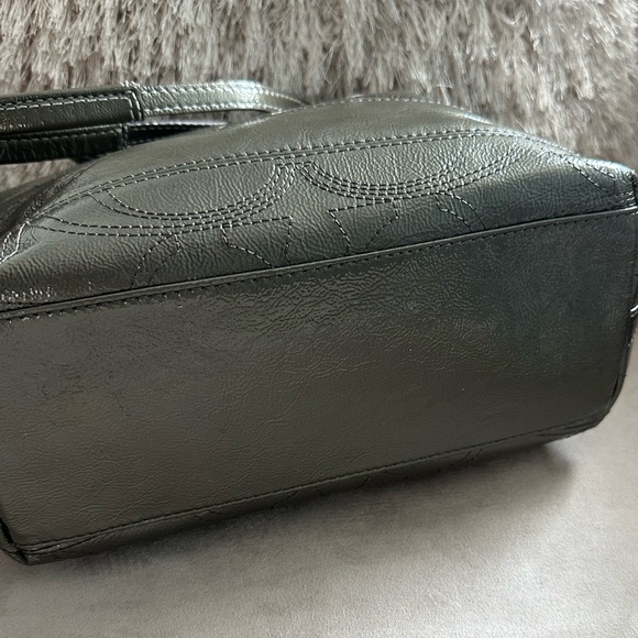 Coach Olive Leather Tote Bag - Picture 12 of 14